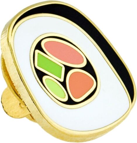 PinMart Sushi and Chinese Food Enamel Lapel Pin in Kuwait