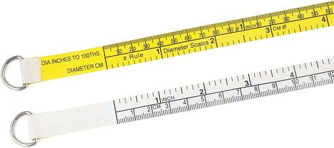 سم وبوصة إلى 100ths القطر التنفيذي شريط قياس Pi Engineer in Saudi Arabia