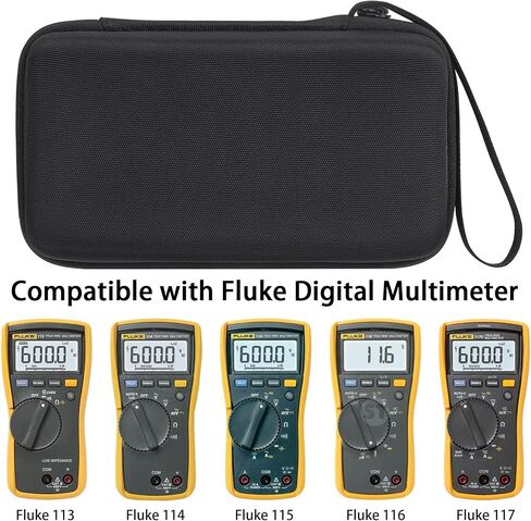 حافظة صلبة co2CREA متوافقة مع Fluke 117/115 / 116/114 / 113 True-RMS Digital Multimeter in Kuwait