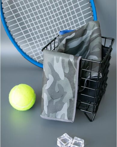 مناديل ممتصة للعرق، مناديل رياضية من الألياف الدقيقة، 5 عبوات in Kuwait