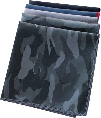 مناديل ممتصة للعرق، مناديل رياضية من الألياف الدقيقة، 5 عبوات in Kuwait