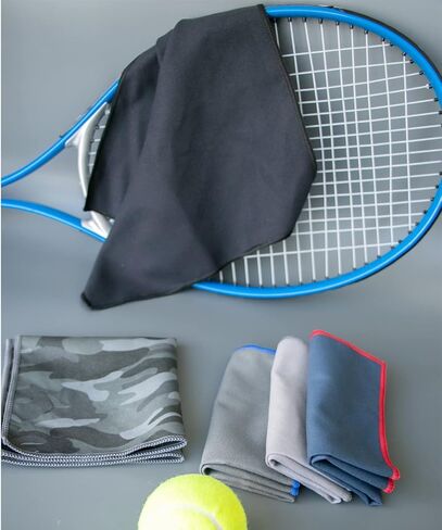 مناديل ممتصة للعرق، مناديل رياضية من الألياف الدقيقة، 5 عبوات in Kuwait