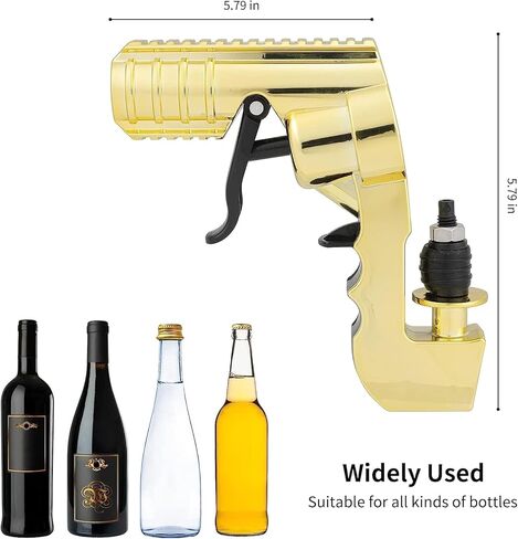 Champagne Gun الجيل الرابع من لعبة إطلاق النار على الحفلات مع نطاق ممتد مثالي لحفلات توديع العزوبية واحتفالات أعياد الميلاد in Saudi Arabia