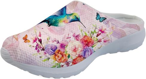South Indian Aztec Stripe Women’s Mules Slip on Shoes Slippers Arch Support Walking Shoes Garden Clog Lightweight in Kuwait