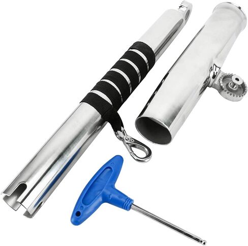 2 Pack Rod Holder Highly Polished Stainless Steel Adjustable Fish Rod Holders Outrigger Stylish Rod Holder in Saudi Arabia