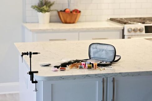 Fly Tying Kit for Beginners - Fly Tying Materials Kit w/Over 100 Tool Pieces/with Travel Case - All-in-ONE Beginner Starter Kit with Instructions in Saudi Arabia