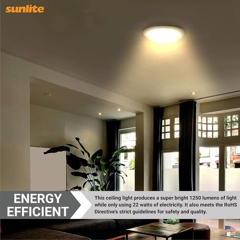 Sunlite FCL30/30K T9 Round Fluorescent Circline Lamp, 30 Watts, 2050 Lumens, 3000K Warm White, RoHS Compliant, G10Q 4-Pin Base, 1 Pack in Saudi Arabia