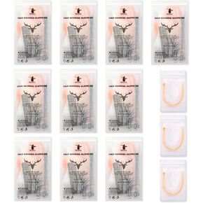 Field Dressing Groves Set for Deer Gutting Cleaning Disposable, Hunting Field Games Processing Gloves Tool Kit, Full-Shoulder-Length & Wrist-Length Gloves Combo Pack, 10 Sets/Pack