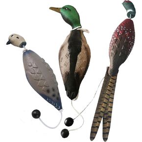 3Pcs Duck Dog Training, Dove Dummy for Dog Training Hunting Dogs Training Dummy Bumper Retriever Training Floating De-ad Bird Fowl Trainer Hunting Retriever Dog Training Accessories