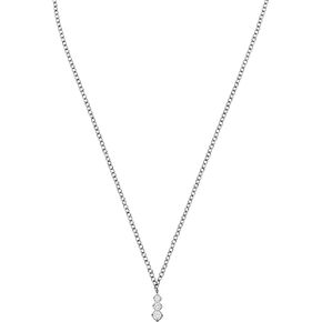 قلادة Purelei® Sparkling - مجوهرات من الفولاذ المقاوم للصدأ مطلية بالذهب عيار 18 قيراط - سلسلة مقاومة للماء مع قلادات متلألئة - طول قابل للتعديل من 16 إلى 18 بوصة - مجوهرات عصرية لمظهرك الفردي