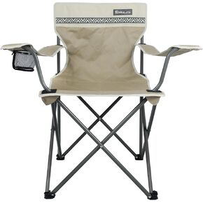 Portable Camping Chairs with Cup Holder and Back Pocket, Dark Moss Green Waterproof Oversized Camp Folding Chair for Outdoor Camping, Fishing, Hiking, Picnic, Beach (2 Packs Dark Moss Green)