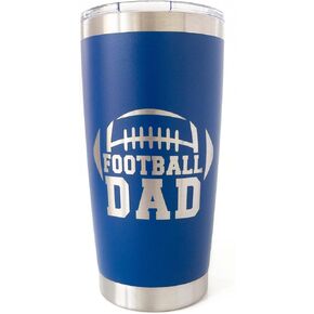 Football Dad Gifts, Football Coffee Mug 20 0z Dad Coffee Tumbler for Men, Football Season Togo Coffee Mugs in Kuwait