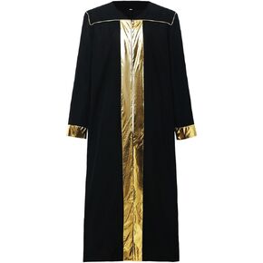 Church Men's Clergy Robe Cassock Priest Choir Praise Worship Robe