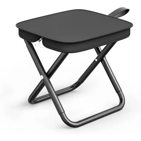 1 Pack Camping Stool,Folding stool,fishing stools, portable folding stools, multifunctional stools, suitable for outdoor camping picnic and fishing(bear weight 240kg)