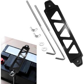 1 PC Car Power Mounting Kit, Alloy Triangular Five-Hole Tie-Down Bracket, High-Looking Fastener Combination, Compatible with Cars, Trucks, Vans, SUVs, Trailers (Red)