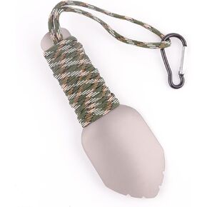 Ultralight Titanium Camping Trowel Backpacking Trowel Portable Hiking Trowel Garden Trowel Small Potty Shovel Deuce of Spades Trowel for Outdoor Campsite Use