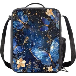 FOR U DESIGNS Football Lunch Box for Boys Kids Lunchbox Soccer Lunch Box for Boys Insulated Lunch Bag Lunch Backpack Reusable Washable Children Lunchbag Thermal Picnic Food Storage Cooler Box