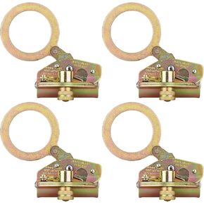 Rope Grab Ascender Fall Protection 25KN Riser Adjuster Fits 9/16" - 5/8" Rope for Rocking Climbing Tree Arborist Mountaineering Caving