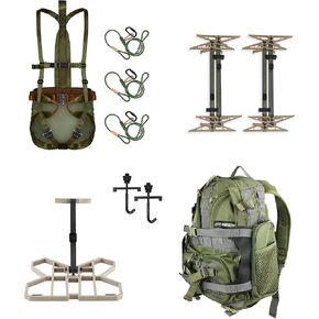 XOP Full RUT - نظام صيد السرج المحمول الكامل - منصة سرج الغازي، سرج موندو، 4 عبوات من عصي X2، نظام حمل عصا الخطاف J، حزمة المهاجم in Kuwait