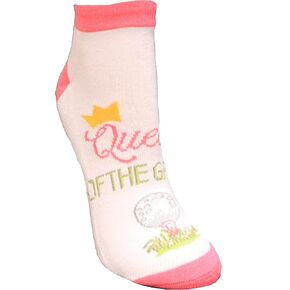 K. Bell Women's Fun Sport & Drink Low Cut Socks-1 Pairs-Cool & Cute Novelty No Show Gifts