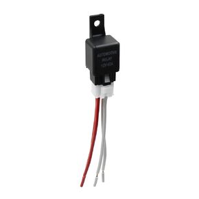 uxcell 2pcs JD-2912 4 Pin DC 12V 40A Universal Car Vehicle Motor Fuse Relay Switch Power with Harness
