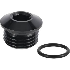 EVIL ENERGY 6AN Male Hex Head Socket ORB Port Plug with AN6 O Ring 1PC