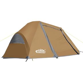 2 Person Backpacking Tent, Waterproof Two Person Tent, Windproof Easy Setup 2 Man Tent for Hiking, Camping