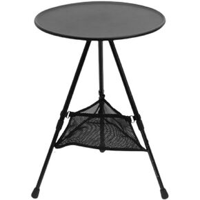 Portable Beach Table, Folding Picnic Table with Carrying Bag, Suitable for Outdoor Folding Lightweight Camping, Travel Table Party, Hiking, Fishing, Tailgating, Round Folding Table