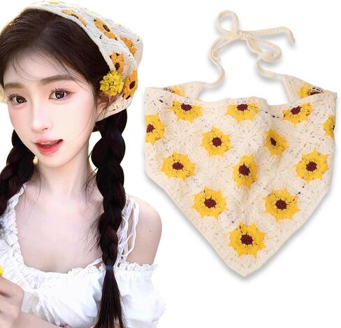 Womens Headband Cute Hair Accessories for Women Girls Fancy Party Accessories for Women Girls Head Scarf Headwrap in Kuwait