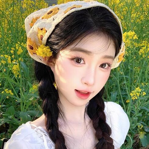 Womens Headband Cute Hair Accessories for Women Girls Fancy Party Accessories for Women Girls Head Scarf Headwrap in Kuwait