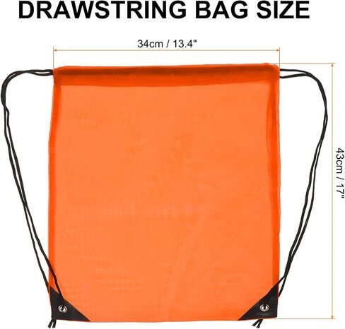 PATIKIL Drawstring Backpack Bulk 100 Pack Draw String Bags 210D Polyester Gym Cinch Sack for Women Men Gym Sport Travel Party, Purple (16.5" x 13.3") in Saudi Arabia