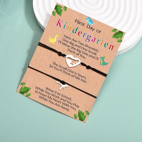 Back to School/First Day of Kindergarten/Pre/School Mommy and Me Bracelet for Women Son Mom Daughter in Saudi Arabia