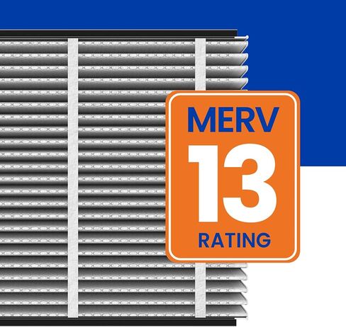 فلتر بديل AprilAire 810 لجهاز تنقية الهواء في المنزل بالكامل AprilAire 2025FG - MERV 11، هواء نظيف وغبار، فلتر هواء 20x25x4 (عبوة من قطعة واحدة) in Kuwait