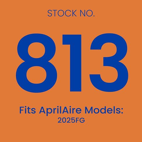 فلتر بديل AprilAire 810 لجهاز تنقية الهواء في المنزل بالكامل AprilAire 2025FG - MERV 11، هواء نظيف وغبار، فلتر هواء 20x25x4 (عبوة من قطعة واحدة) in Kuwait