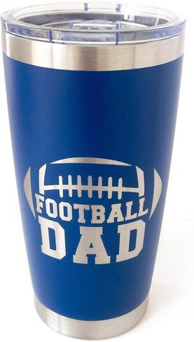 Football Dad Gifts, Football Coffee Mug 20 0z Dad Coffee Tumbler for Men, Football Season Togo Coffee Mugs in Kuwait