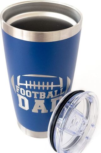 Football Dad Gifts, Football Coffee Mug 20 0z Dad Coffee Tumbler for Men, Football Season Togo Coffee Mugs in Kuwait