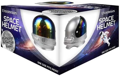 UNDERWRAPS Halloween Costume Adult Space Helmet Accessory with Movable Visor in Saudi Arabia