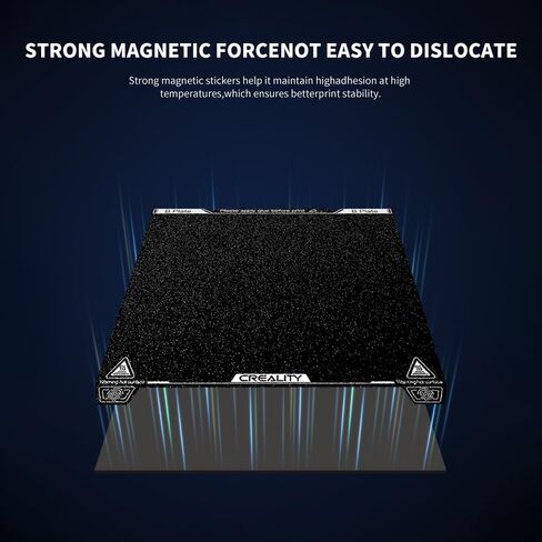 Creality K1 Bed PEI Build Plate Kit, 235x235mm Textured Removable Magnetic Flexible Spring Build Surface Heat Resistance Heated Bed Plate for K1/Ender 3 V3 SE/Ender 3 V2 Neo/Ender 3 Neo/Ender 3 S1 in Saudi Arabia