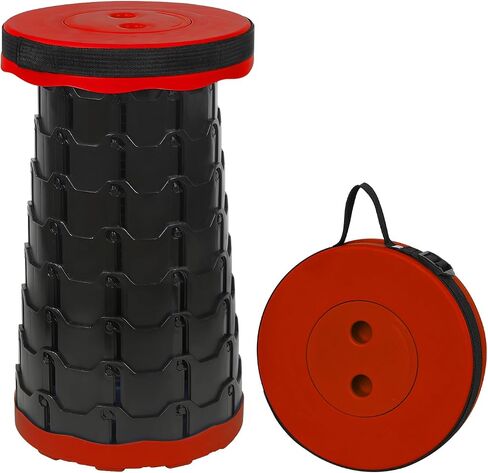 Camping Stool Portable Collapsible Stool Retractable Stool Folding Chair Outdoor Telescopic Stool Capacity 400lb Lightweight for Fishing Hiking Trips BBQ Stool Rainbow in Saudi Arabia