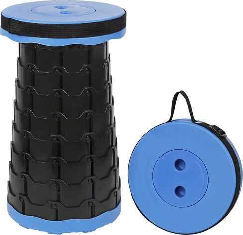Camping Stool Portable Collapsible Stool Retractable Stool Folding Chair Outdoor Telescopic Stool Capacity 400lb Lightweight for Fishing Hiking Trips BBQ Stool Rainbow in Saudi Arabia