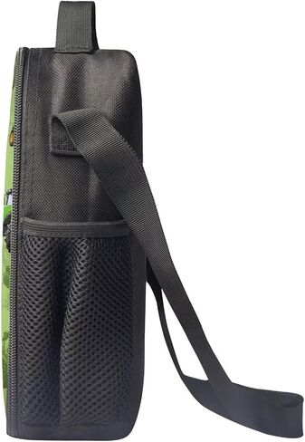 FOR U DESIGNS Football Lunch Box for Boys Kids Lunchbox Soccer Lunch Box for Boys Insulated Lunch Bag Lunch Backpack Reusable Washable Children Lunchbag Thermal Picnic Food Storage Cooler Box in Saudi Arabia