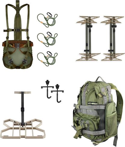 XOP Full RUT - نظام صيد السرج المحمول الكامل - منصة سرج الغازي، سرج موندو، 4 عبوات من عصي X2، نظام حمل عصا الخطاف J، حزمة المهاجم in Kuwait