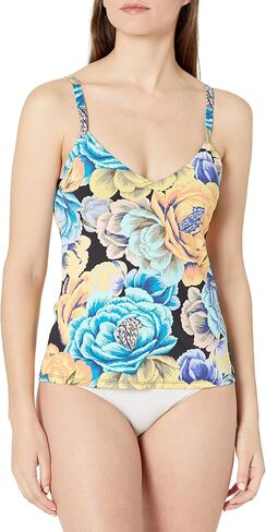 Skye Women's Standard Elsie V-Neck Tankini Swimwear Top in Saudi Arabia