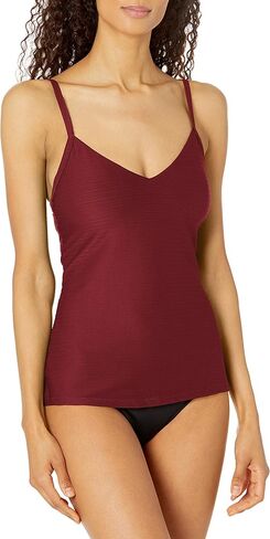 Skye Women's Standard Elsie V-Neck Tankini Swimwear Top in Kuwait