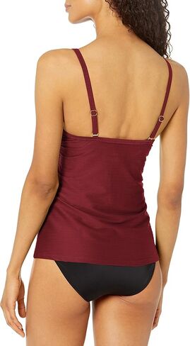 Skye Women's Standard Elsie V-Neck Tankini Swimwear Top in Kuwait