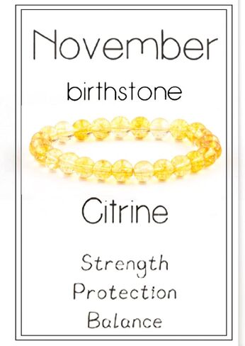 Birthstone Crystal Beads Bracelets for Women Men Colorful Stone Bracelet for Women Reduce Anxiety Zodiac Month Bracelet Birthday Graduation Gifts in Saudi Arabia