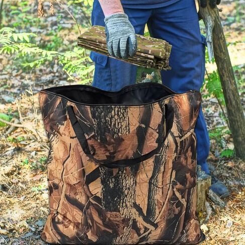 2 حزمة من أكياس التحكم في الرائحة حقيبة سفر مضادة للماء مع مقبض لملابس الصيد والإكسسوارات والمعدات (لون مموه) in Kuwait