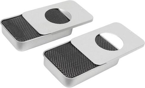Zunate 2PCS موقد التخييم، موقد صغير من الفولاذ المقاوم للصدأ خفيف الوزن للكحول أو الوقود الصلب، موقد الكحول للتخييم في الهواء الطلق وحقيبة الظهر والمشي لمسافات طويلة in Saudi Arabia