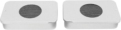Zunate 2PCS موقد التخييم، موقد صغير من الفولاذ المقاوم للصدأ خفيف الوزن للكحول أو الوقود الصلب، موقد الكحول للتخييم في الهواء الطلق وحقيبة الظهر والمشي لمسافات طويلة in Saudi Arabia
