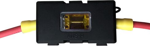 حامل الصمامات المضمن MGI SpeedWare Mini-ANL/MIDI مع غطاء ومسامير للأسفل (125A Fuse) in Kuwait